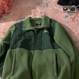 Retro green north face